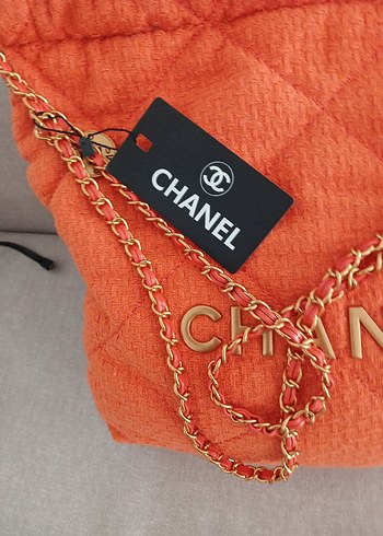 Zincir Detaylı Kırmızı Chanel Kadın Çanta - Görsel 2