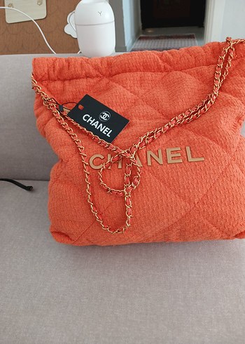 Zincir Detaylı Kırmızı Chanel Kadın Çanta - Görsel 3