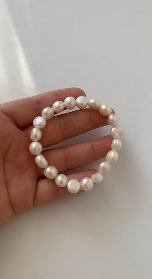 Gerçek inci bileklik - Görsel 3