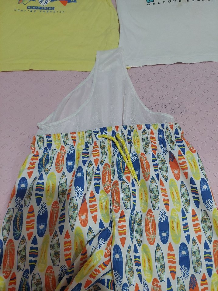 Renkli Baskılı Erkek Çocuk Mayo Takımı - Görsel 5