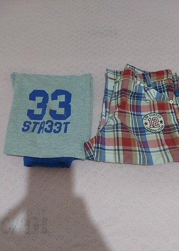 Renkli Erkek Şort - Görsel 6