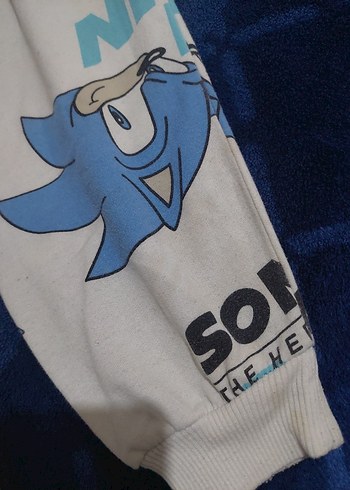 Erkek Çocuk Mavi Baskılı Tulum Pijama - Görsel 6