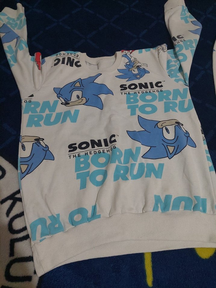 Erkek Çocuk Mavi Baskılı Tulum Pijama - Görsel 3