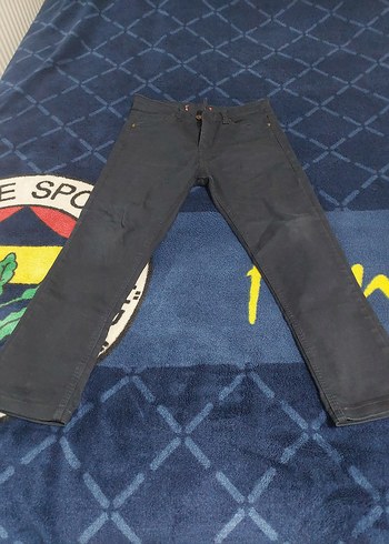 lacivert kot çocuk pantolonu - Görsel 2