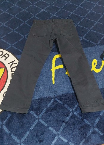 lacivert kot çocuk pantolonu - Görsel 3