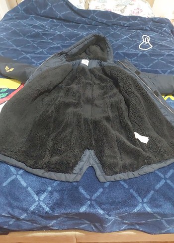 Erkek Çocuk lacivert Fermuarlı Street Wear Mont - Görsel 2