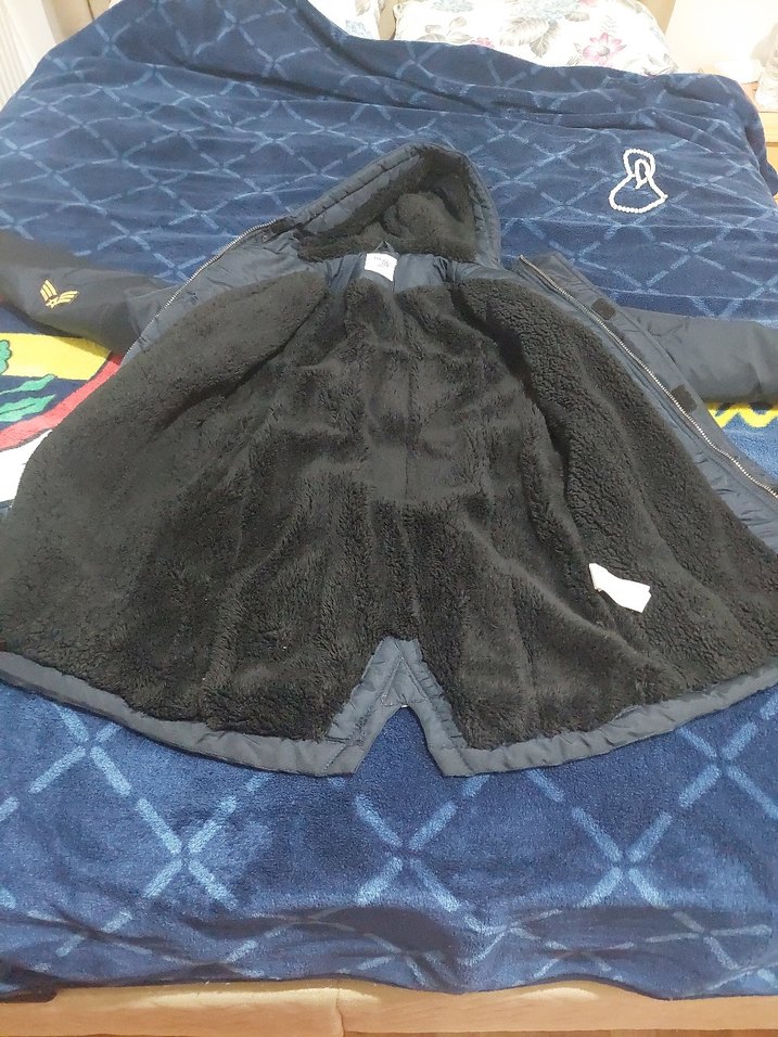 Erkek Çocuk lacivert Fermuarlı Street Wear Mont - Görsel 2