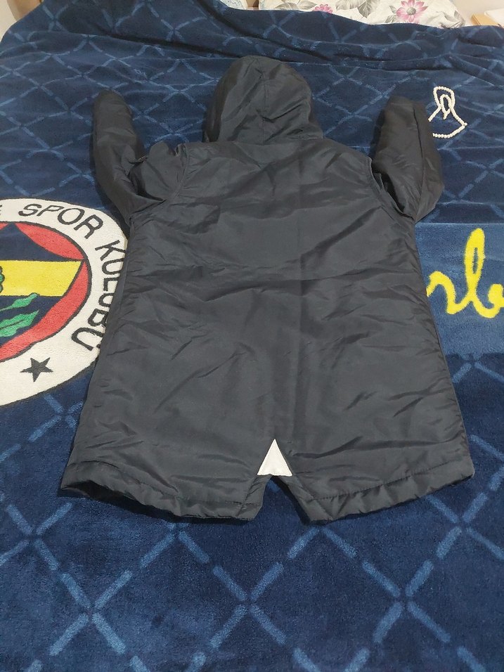 Erkek Çocuk lacivert Fermuarlı Street Wear Mont - Görsel 3