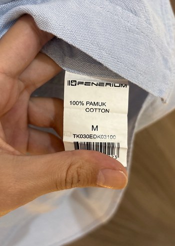 Gri Düğmeli Erkek Keten Gömlek - Görsel 6