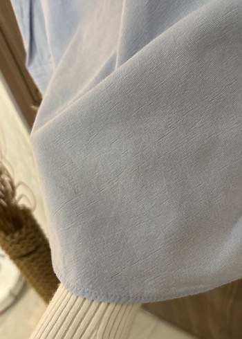 Gri Düğmeli Erkek Keten Gömlek - Görsel 12