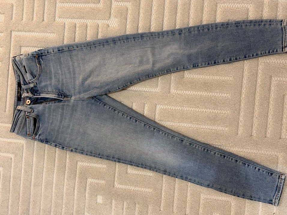 Dar Kesim Kadın Kot Pantolon - Görsel 4