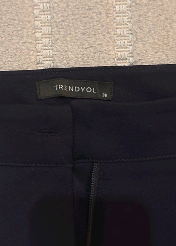 Kadın Lacivert Kumaş Pantolon - Görsel 4