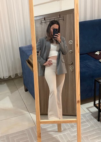 Tayt görünümlü pantolon - Görsel 2