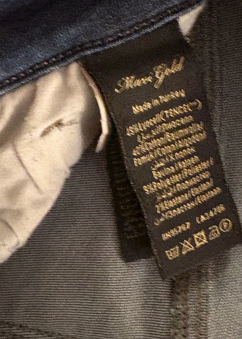 Gri Dar Kesim Boy Kadın Kot Pantolon - Görsel 12