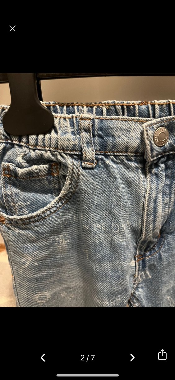 Erkek Çocuk  Rahat Kesim Kot Pantolon - Görsel 2