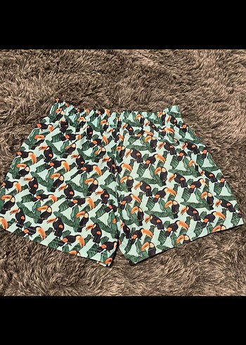 Rahat Kesim Renkli Mini Şort - Görsel 5