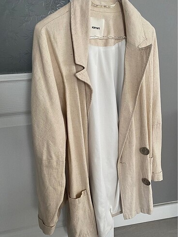 Keten blazer ceket