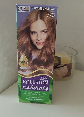 Koleston Naturals Karamel Kumral 7/3 saç boyası