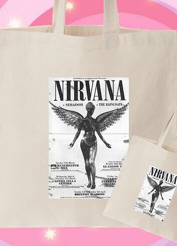 Baskılı Bez Çanta Tote Bag