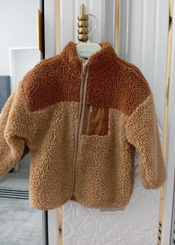 LC Waikiki Kahverengi Peluş Erkek Çocuk Ceket