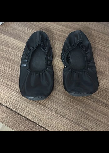 Kız Çocuk Siyah Basic Babet bale 31 numara - Görsel 2