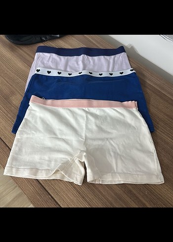 Çocuk Beyaz Boxer Külot Seti - Görsel 3