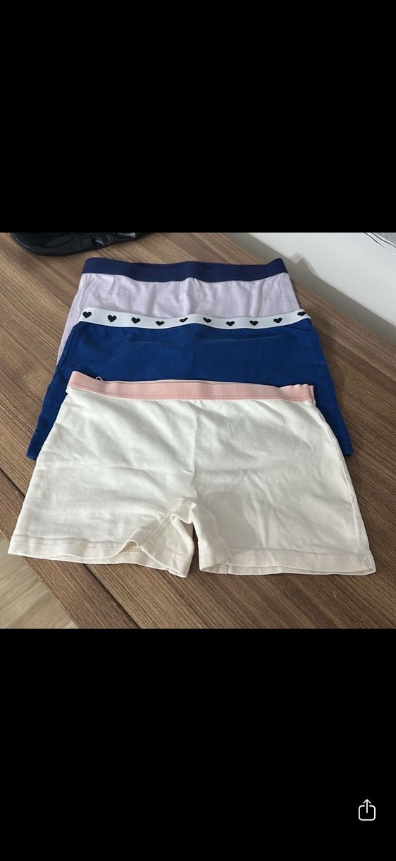 Çocuk Beyaz Boxer Külot Seti - Görsel 3