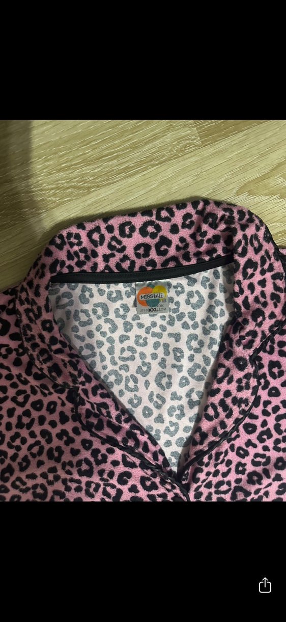 Kadın Mor Yılan Desenli Rahat Pijama Takımı - Görsel 4