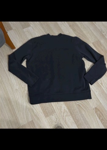 Siyah Erkek lufian Orjinal Baskılı Sweatshirt - Görsel 7