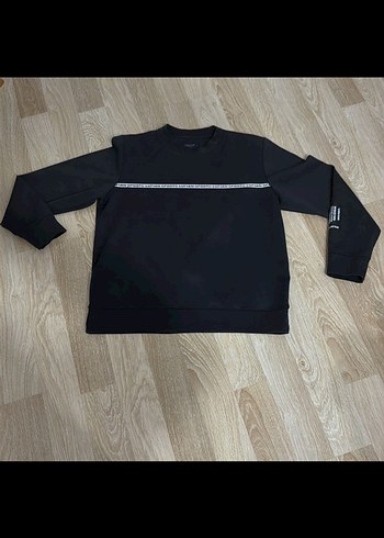 Siyah Erkek Uzun Kollu Sweatshirtorjinal lufian - Görsel 2