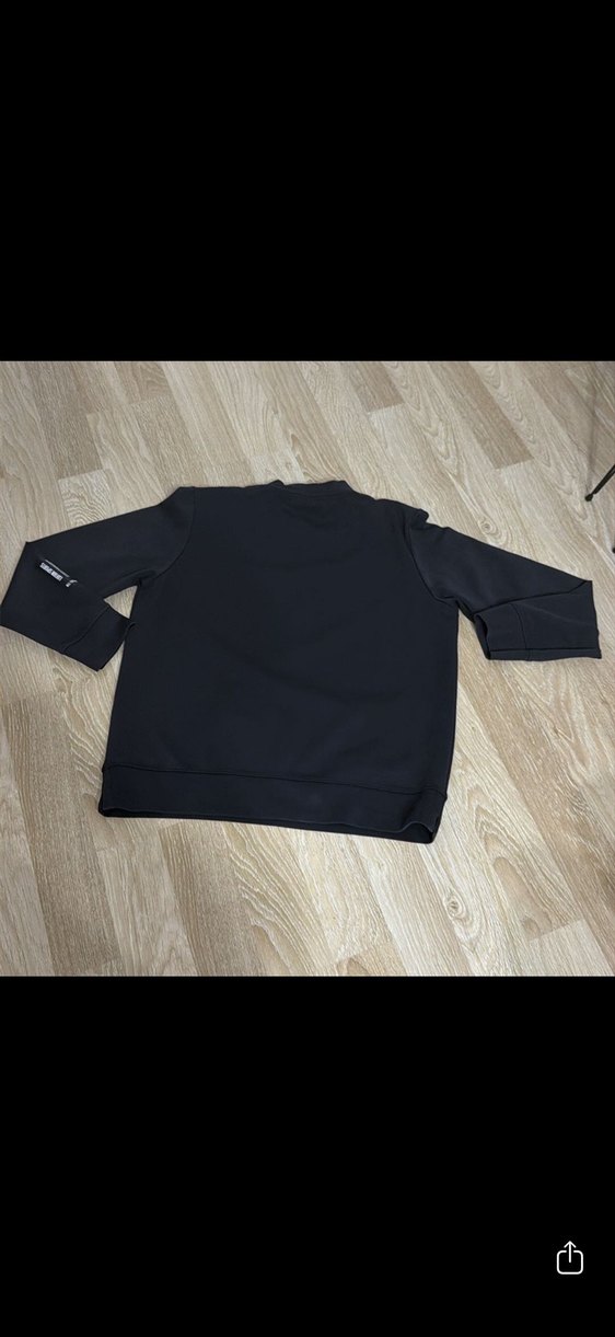 Siyah Erkek Uzun Kollu Sweatshirtorjinal lufian - Görsel 5