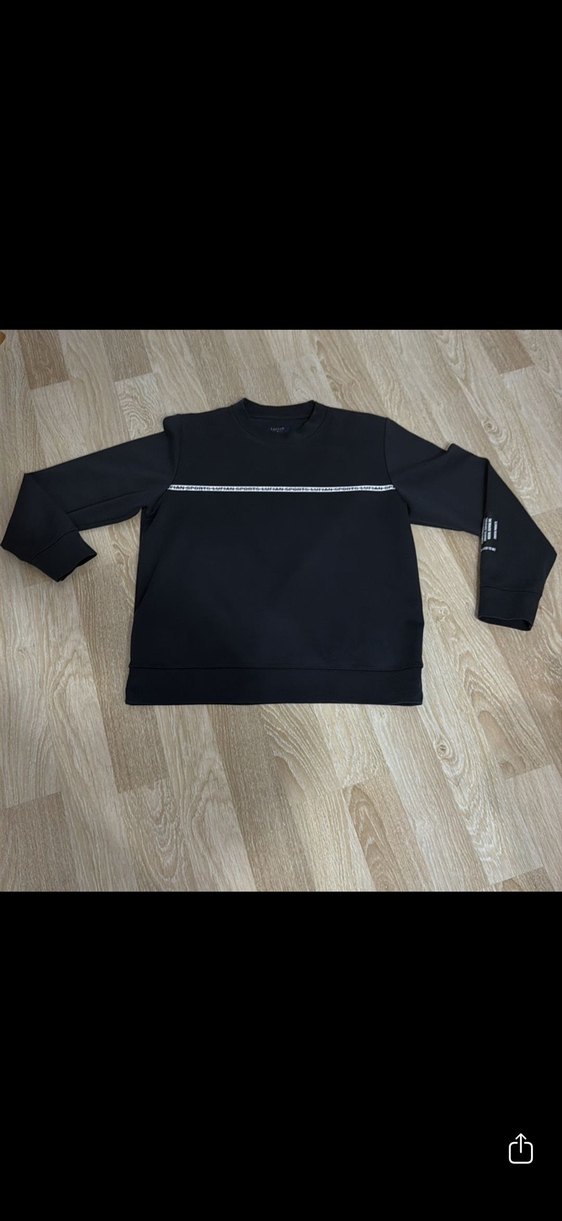 Siyah Erkek Uzun Kollu Sweatshirtorjinal lufian - Görsel 2