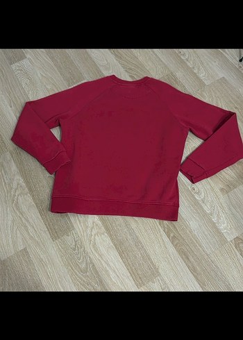 Kırmızı Oversize erkek Sweatshirt lufian - Görsel 6