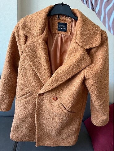 l Beden camel Renk Teddy kaban