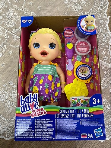 Baby Alive Super Snacks - sıfır kutulu