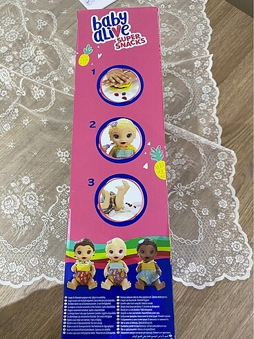 Beden Baby Alive Super Snacks - sıfır kutulu
