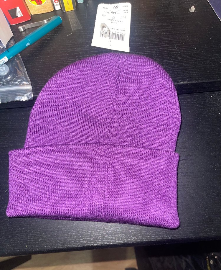 Mor Kadın Triko Bere - Görsel 4