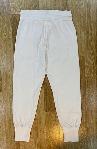 Cep Detaylı Beyaz Eşofman Altı - Görsel 3