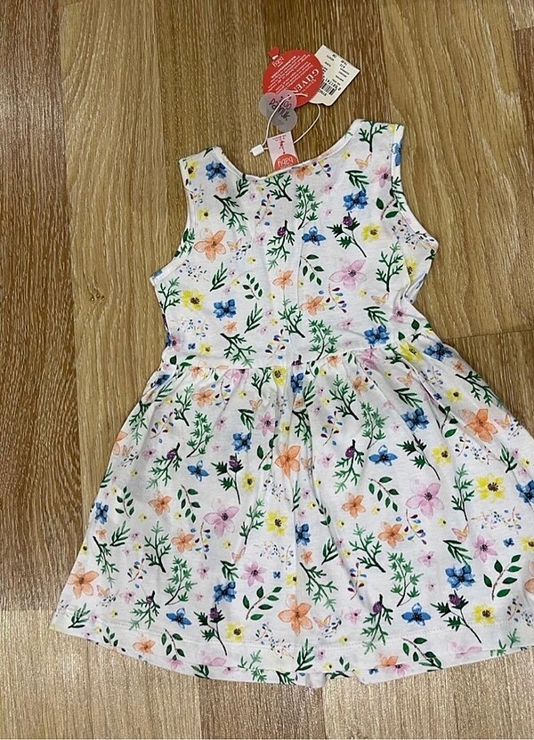 9-12 Aylık Yazlık Bebek Elbise - Görsel 3