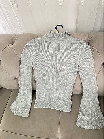 SATEEN MARKA TRİKO BLUZ