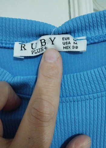 38 Beden mavi Renk Mavi Uzun Kollu Sade Kadın Elbise
