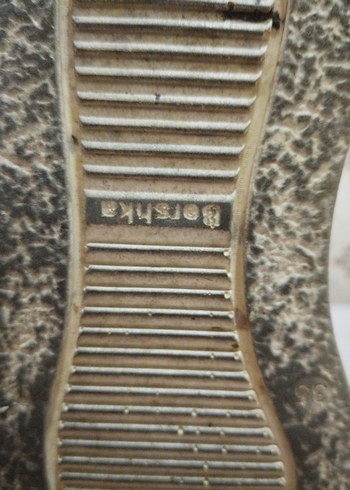 Gri Beyaz kadın Spor Ayakkabı 35 no - Görsel 4