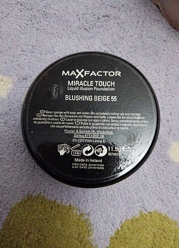 Max Factor Max factor kapatıcı