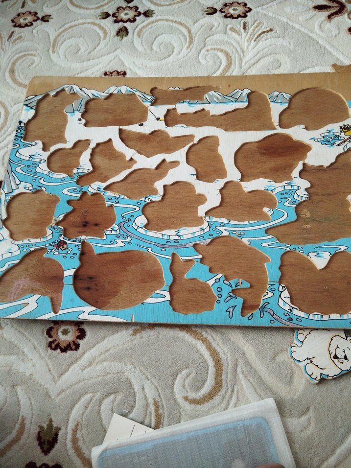 Çocuklar için renkli hayvan yapbozu - Görsel 2