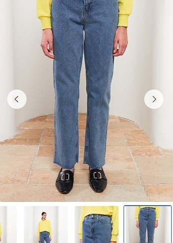 LC Waikiki LCW Modest Kadın Straight Fit Jean Pantolon