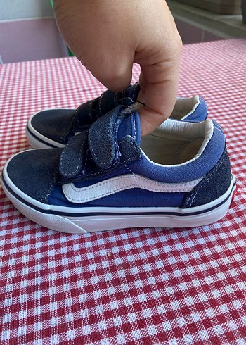 Vans Erkek Çocuk Kot Spor Ayakkabı Velcro