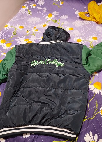 LCW Erkek Çocuk Yeşil Mont - Görsel 7