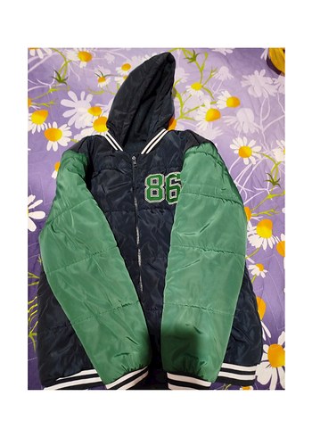 LCW Erkek Çocuk Yeşil Mont - Görsel 8