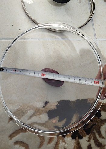 Çeşitli Renklerde Cam Tencere Kapakları - Görsel 9