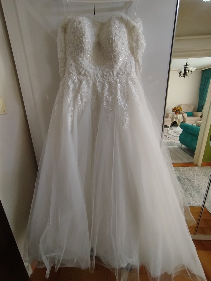 BÜYÜK BEDEN GELİNLİK - Görsel 2